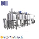 Turnkey Brewery Beer Brewing Equipment 500L 1000L 1500L 2000L 3000L 5000L